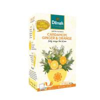 Чай травяной Dilmah Cardamom, Ginger & Orange, пакетики 20x1.5гр.