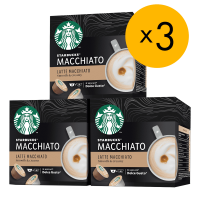 Кофе в капсулах STARBUCKS Latte Macchiato, (комплект 3 упаковки), 36 шт.