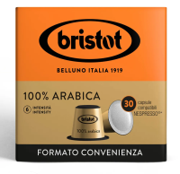 Кофе в капсулах Bristot Arabica100%,30шт