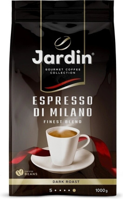 Кофе в зернах Jardin Espresso di Milano, 1кг Кофе в зернах Jardin Espresso di Milano, 1кг