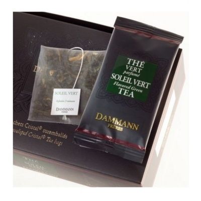Чай зеленый Dammann The Vert Melange Soleil Vert (Зеленый китайский апельсин), пакетики 24x2 гр.