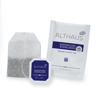Чай черный Althaus Darjeeling Highlands пакетики 20x1,75гр.