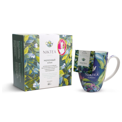 Чай зеленый Niktea Milk Oolong (Молочный Улун), саше на чайник 20x4 гр. Чай зеленый Niktea Milk Oolong (Молочный Улун), саше на чайник 20x4 гр.