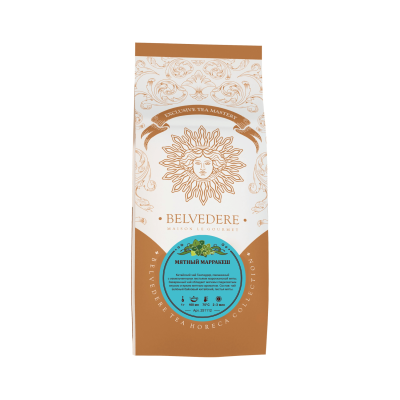 Чай зеленый Belvedere Мятный Мараккеш, 100г. Чай зеленый Belvedere Мятный Мараккеш, 100г.