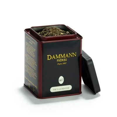 Чай зеленый Dammann Vert a la Menthe (Чай с мятой),ж/б,100 г.