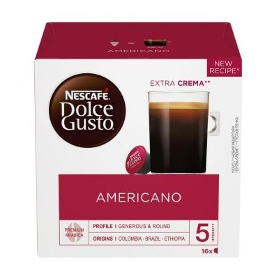Кофе в капсулах Dolce Gusto Americano, 16 шт. Кофе в капсулах Dolce Gusto Americano, 16 шт.