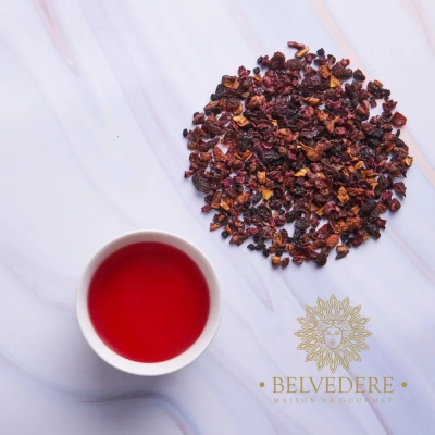Чай фруктовый Belvedere Rouge Elysees (Красные Поляны), 100г. Чай фруктовый Belvedere Rouge Elysees (Красные Поляны), 100г.