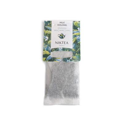 Чай зеленый Niktea Milk Oolong (Молочный Улун), саше на чайник 20x4 гр. Чай зеленый Niktea Milk Oolong (Молочный Улун), саше на чайник 20x4 гр.