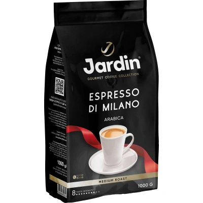 Кофе в зернах Jardin Espresso di Milano, 1кг Кофе в зернах Jardin Espresso di Milano, 1кг