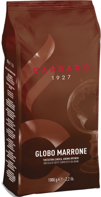 Кофе в зернах Carraro Globo Marrone, 1 кг